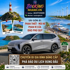 Vinfast Limo Phan Thiết - Mũi Né - Phan Rí Cửa - Đảo Phú Quý