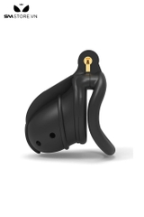 SMT2511 - Khóa dương vật dạng lồng bằng nhựa có 4 vòng