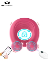 SMT1207 - Vòng rung tình yêu silicon đường kính 6.6cm điều khiển xa