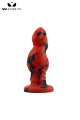 SMT2306 - Dương vật giả màu đỏ đen silicon mềm dẻo có 3 size