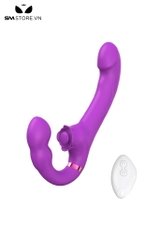 SMT1652 - Máy rung hình dương vật với 3 điểm chạm điều khiển từ xa