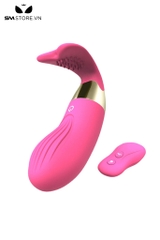 SMT1489 - Trứng rung hồng điều khiển từ xa có gai silicon dài 11cm