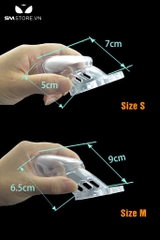 SMT173 - Khóa dương vật nhựa cứng gồm 1 ổ khóa và 2 chìa khóa