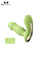 SMT1822 - Dương vật giả rung hút điều khiển xa sạc điện dài 12.5cm