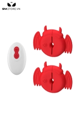 SMT2065 - Máy rung núm vú hình cánh rơi điều khiển từ xa sạc điện