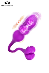 SMT2857 - Trứng rung 2 đầu silicon có 10 chế độ sạc điện có 10 chế độ