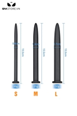 SMT2187 - Que niệu đạo silicon hình cái vít trơn có 3 kích cỡ