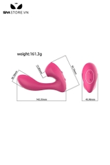 SMT1162 - Máy rung 2 đầu dương vật dài 142mm có 3 chế độ hút