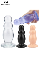 SMT2928 - Đồ chơi hậu môn anal huge quả bầu có 3 tầng dài 16.5cm