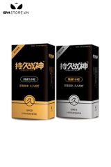 SMT2218 - Bao cao su siêu mỏng chống xuất tinh sớm hạt nổi hộp 12 cái