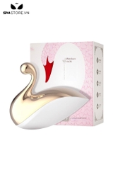 SMT1521 - Trứng rung hút ngụy trang thiên nga trắng có lưỡi liếm