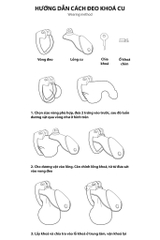 SMT288 - Khóa dương vật inox không gỉ dạng phẳng hình trái tim