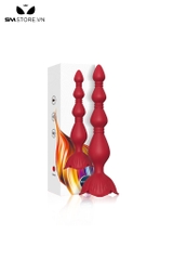 SMT2014 - Máy rung hậu môn chuỗi hạt có đáy bông hoa dài 19.6cm