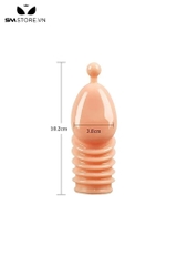 SMT742 - Bao cao su đôn dên có gân và bi ở đầu dài 102mm