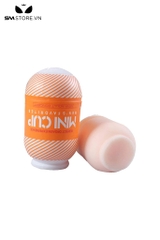SMT580 - Cốc thủ dâm silicon mini nhỏ gọn cầm tay dài 85mm