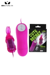 SMT2554 - Trứng rung cực mạnh có dây ngụy trang con thỏ dài 9cm