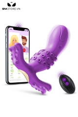 SMT2552 - Máy rung có 9 chế độ hình con bạch tuộc sạc điện