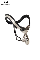 SMT2122 - Đai trinh tiết nam chữ T có ống khóa lồng inox cao cấp