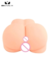 SMT2525 - Mông giả nguyên khối silicon có lỗ âm đạo và hậu môn