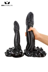 SMT2666 - Dương vật giả silicon có bìu ngụy trang hình con rắn