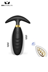 SMT370 - Đồ chơi hậu môn anal phay silicon điều khiển từ xa mini