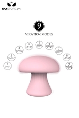 SMT1526 - Trứng rung mini ngụy trang cây nấm hồng sạc USB