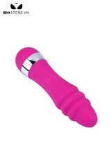 SMT504 - Trứng rung tình yêu mini bỏ túi đầu khấc màu hồng dài 10.8cm