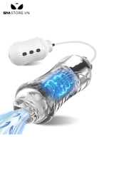 SMT1792 - Máy thủ dâm bú cu tự động trong suốt rung 7 tần số