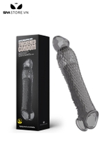 SMT2316 - Bao cao su đôn rên có quai đeo và rung dài 6cm