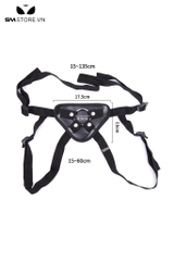 SMT852 - Đai đeo 1 dương vật giả thiết kế dây có thể điều chỉnh