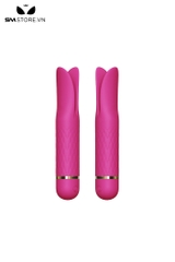 SMT2358 - Gậy rung silicon dài 135mm có 2 nhánh và 10 chế độ