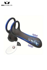 SMT2814 - Vòng đôi đeo dương vật điều khiển từ xa đầu hình con chó