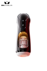 SMT1666 - Cốc thủ dâm silicon tự động có giọng nói dài 18cm