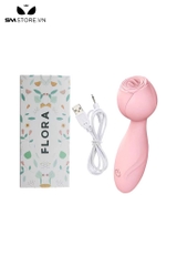 SMT2314 - Máy rung hình bông hoa có lưỡi liếm 7 chế độ dài 138mm