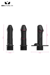 SMT2588 - Dụng cụ thụt rửa hậu môn đầu dương vật dài 72mm