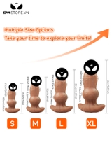 SMT2387 - Đồ chơi hậu môn đế chuôi thuyền chất liệu silicon mềm