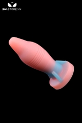 SMT1296 - Butt plug hậu môn silicon phát sáng có thể uốn cong