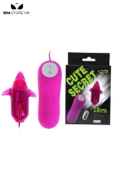 SMT2555 - Trứng rung ngụy trang con cá voi có dây và 12 chế độ