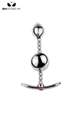 SMT2506 - Anal bead inox cao cấp không gỉ gồm chuỗi hạt có 3 size