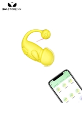 SMT1604 - Trứng rung silicon có 9 tốc độ điều khiển từ xa sạc điện