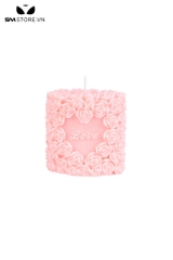 SMT912 - Nến thơm tình yêu hoa hồng với hương tự nhiên dài 7.3x7cm