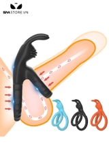 SMT2448 - Vòng đeo dương vật tai thỏ silicon đường kính 35mm