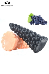 SMT2620 - Đồ chơi hậu môn hình quả nho liền chất liệu silicon dài 16cm