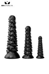 SMT1608 - Dương vật giả khủng có bi bao quanh đường kính 10cm