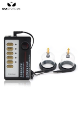 SMT2803 - Máy rung hút núm vú kèm số điện màu đen dài 7cm