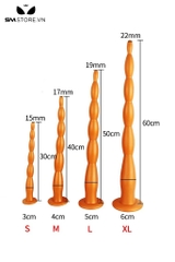 SMT2867 - Đồ chơi hậu môn siêu dài chuỗi 6 hạt đế dính tường