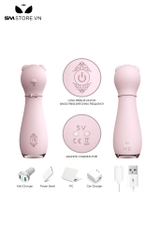 SMT1531 - Máy rung 9 tần số kích thích điểm G và âm vật dài 144mm