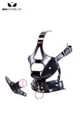SMT229 - Dụng cụ bằng miệng mouth gag dây đai ở sau kèm dương vật