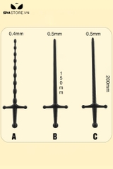 SMT2191 - Sounding silicon mềm dẻo dạng xoắn ốc có 3 loại