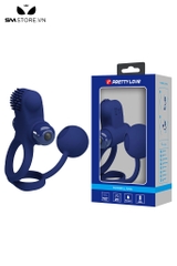 SMT2775 - Vòng đeo dương vật mix kèm bi tròn silicon đường kính 3cm